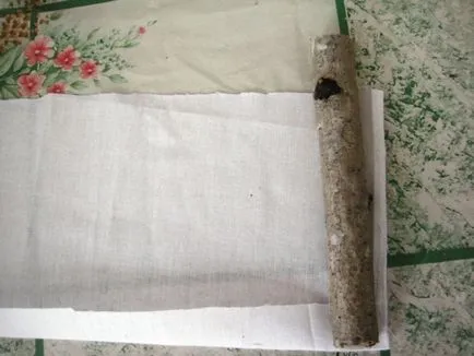 Orosz népi baba stolbushka kezük egy szövet