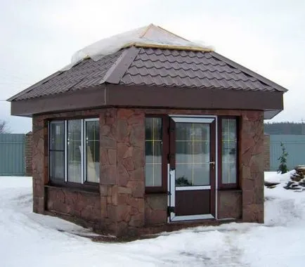 Kerti pavilonok saját kezűleg - rajzok és tervezési lehetőségeket (pavilon) Kerti pavilonok saját kezűleg - rajzok és kialakítási lehetőségek