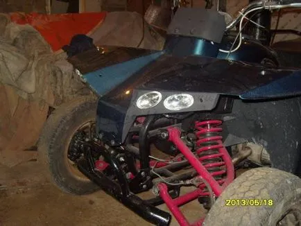 Házi Quadrics motorkerékpár ural