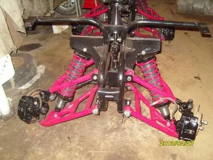 Házi Quadrics motorkerékpár ural