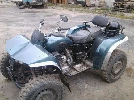 Házi Quadrics motorkerékpár ural
