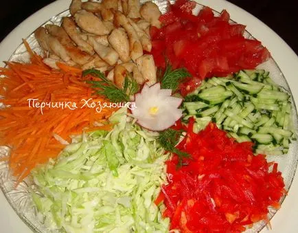 Saláta kecske a kertben, a legjobb receptek - bors hostess (saláta recept) Saláta kecske a kertben, a legjobb receptek - borsot hostess