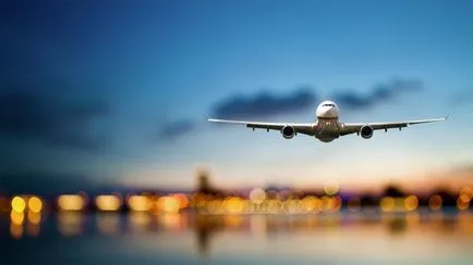 Plane az égen fotó