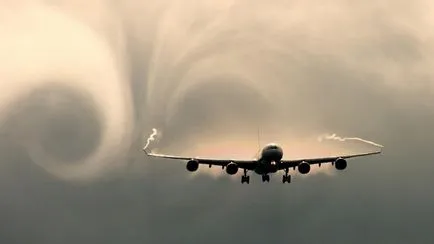 Plane az égen fotó