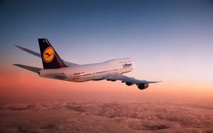 Plane az égen fotó