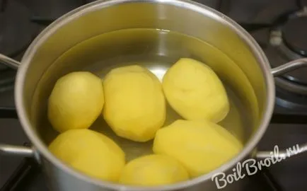 Shangi burgonyával - lépésről lépésre recept fotók