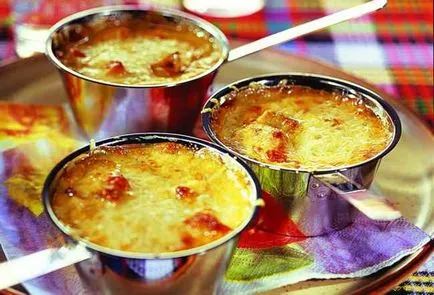 Gomba csirke recept egy fotó