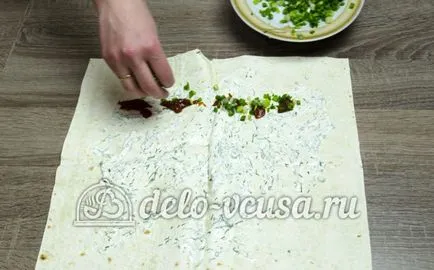 Shawarma otthon recept egy fotó