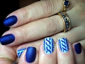 Blue manikűr 50 fotó újdonságok, divat asszisztens divat tippek és trendek