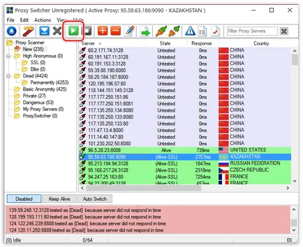 Letöltés Proxy Switcher orosz