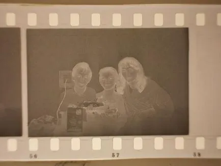 Scan régi fényképészeti film (negatív) otthon, barkács Encyclopedia