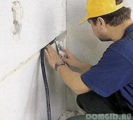 A rejtett kábelezés, hogyan kell megtalálni a rejtett károkat a kábelezés, ötletek (rejtett) A rejtett kábelezés, hogyan kell megtalálni a rejtett károkat vezetékek, ötletek