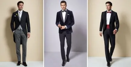 Szmoking egy esküvő - fotó 2017 divat modellek és tartozékok (suit) Szmoking egy esküvő - fotó 2017 divat modellek és tartozékok