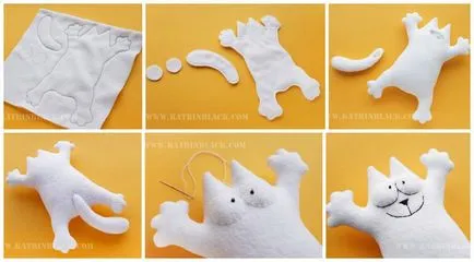 Cat puha játék saját kezűleg