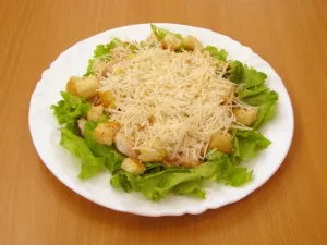 Caesar szósszal recept fotókkal klasszikus, egyszerű, csirke