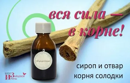 Édesgyökér - gyógyászati édesség (édesség) Édesgyökér - gyógyszerek édesség