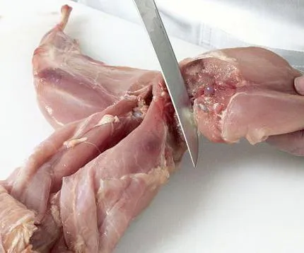 Tippek hostess, hogyan kell vágni nyúl