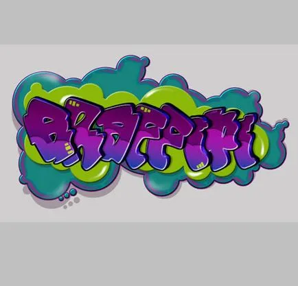 Készítsen Graffiti Szöveg Photoshop (Layer Layer Style) Készítsen Graffiti Szöveg Photoshop
