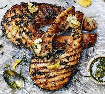 Steak hal különösen főzés