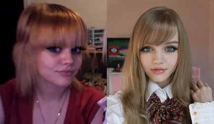 Stílusú lány Barbie - élő babák vannak (fotó) (Dakota Rose Dakota Rose) Stílusú lány Barbie - élő babák vannak (fotó)