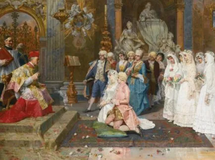 Esküvői csokor a történelem, a hagyományok és előjelek, Marie Claire (hagyomány) Esküvői csokor a történelem, a hagyományok és előjelek, Marie Claire