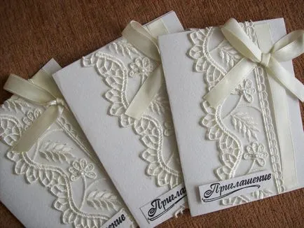 Esküvői kártyák a kezüket és a scrapbooking Quilling (kéz) Esküvői kártyák a kezüket és a scrapbooking Quilling
