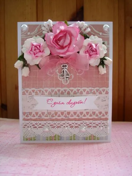 Esküvői kártyák a kezüket és a scrapbooking Quilling (kéz) Esküvői kártyák a kezüket és a scrapbooking Quilling