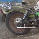 Hegesztett kerék az Ural Dnepr túlfőzése nélkül az inga - hogyan lehet egy egyedi chopper az Urál és Dnepr mt