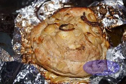 Ham kemencében sült - lépésről lépésre recept fényképek online recept itt (kemencében sült sonka) Ham kemencében sült - lépésről lépésre recept fényképek online recept itt