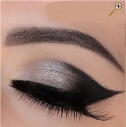 Sötét árnyalatú hajszín, festék, haj, smink barnák, lookcolor