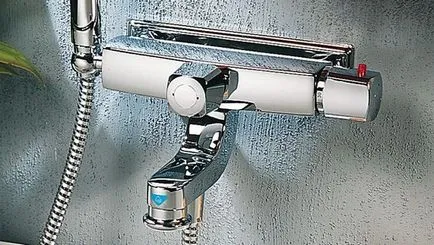 Termosztatikus keverő típusok előnyeit és szerelése, javítása és design a fürdőszoba (telepítés) Termosztatikus keverő típusok előnyeit és szerelése, javítása és design a fürdőszobában