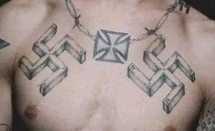 Tattoo kereszt szabadságvesztés érték nyelvén bűnügyi tetoválás (kereszt) Tattoo kereszt szabadságvesztés érték nyelvén bűnügyi tetoválás