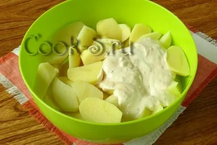Húsgombóc burgonyával a sütőben - lépésről lépésre recept fotókkal, különböző
