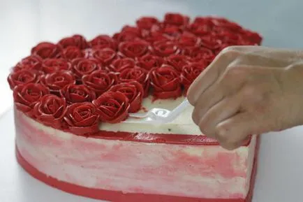 Torta rózsák