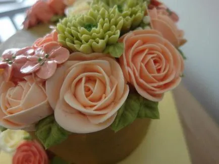 Torta rózsák