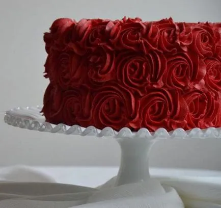Torta rózsák