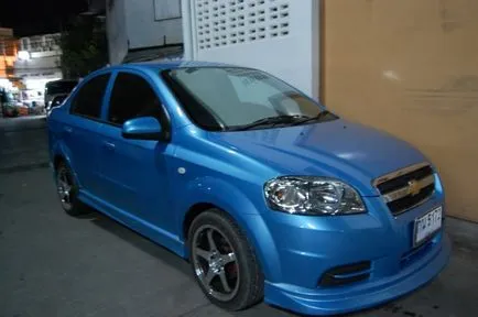 Tuning Chevrolet Aveo T250 csodás újjászületés (Aveo) Tuning Chevrolet Aveo T250 csodás újjászületése