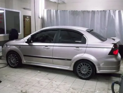 Tuning Chevrolet Aveo T250 csodás újjászületés (tuning) Tuning Chevrolet Aveo T250 csodás újjászületése