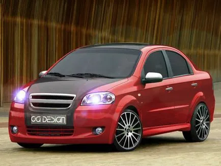 Tuning Chevrolet Aveo T250 csodás újjászületés (styling Chevrolet Aveo T250) Tuning Chevrolet Aveo T250 csodás újjászületése