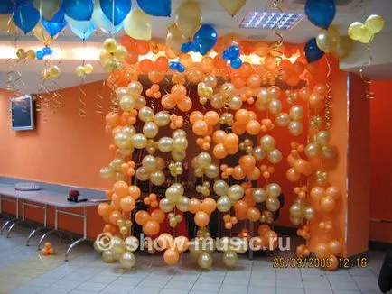 Díszíteni a csarnok egy jubileumi ötletek - online tanfolyamok
