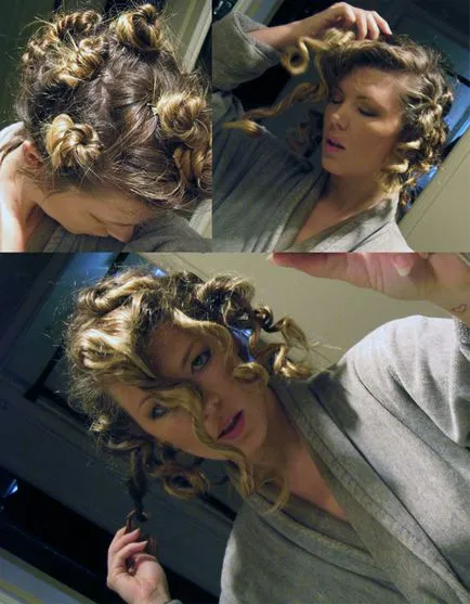 Styling göndör haj hajformázó ötletek 4