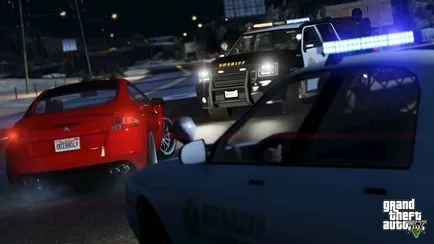 Vizsgálati szint a GTA 5 - ad a rendőrség a csillagok