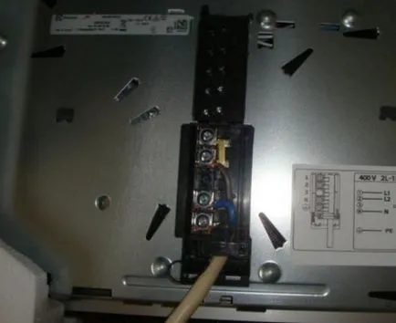 Szerelése elektromos sütő kézikönyv