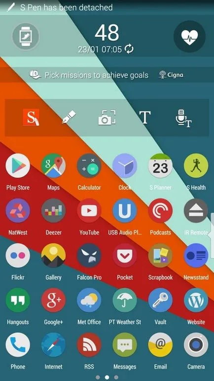 Tegyen be egy új témát az Android különböző változatai (téma) Helyezze be az új témát különböző változatai Android