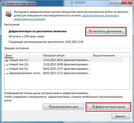Gondozása HDD