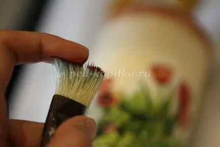 Váza Provence decoupage technikával kezdőknek