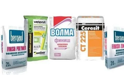 Válassza ki a vakolat a fal, a mennyezet (gipsz) Válassza ki a vakolat a falak, a mennyezet