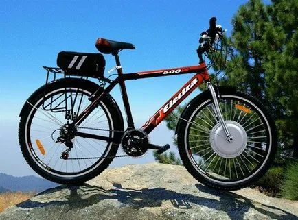 Motorizált kerékpár saját kezével (mint egy házi kerékpár)