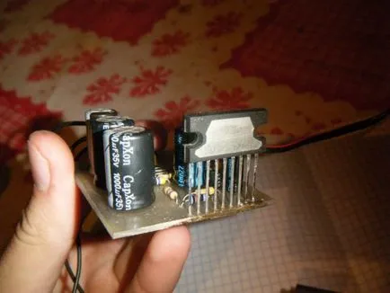 Kiváló minőségű 50W erősítő on-chip tda1514a