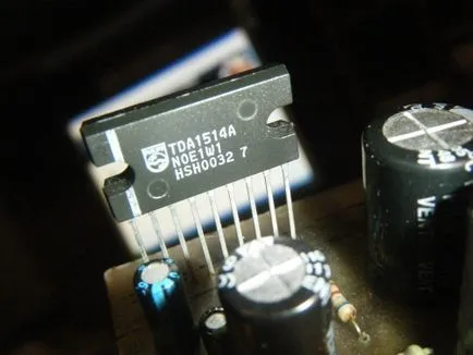 Kiváló minőségű 50W erősítő on-chip tda1514a